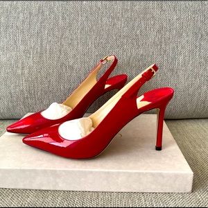 BRAND NEW! Jimmy Choo Eric Pumps in Red